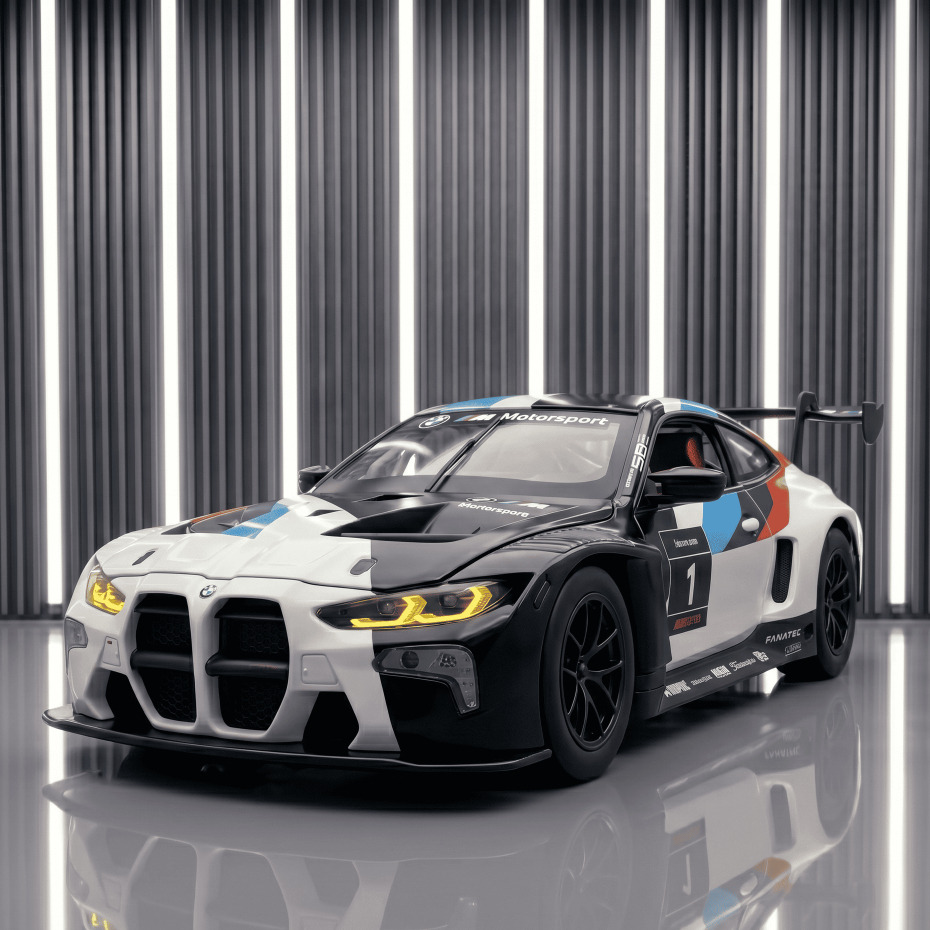 Diecast Miniatur BMW M4 GT3 Scala 1:24 CCA CCA Cool Chic Auto Diecast Alloy Collection Light Premium