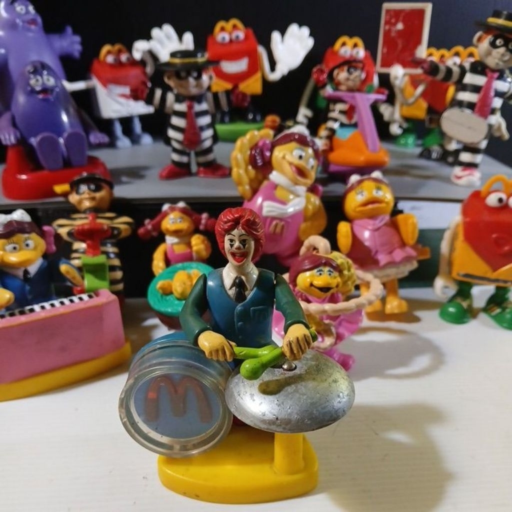 MASKOT MCD Ronald Hamburglar birdie Grimace