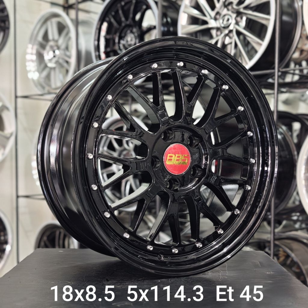 Velg BBS LM R18 Pcd 5x114.3 lebar 8.5 et 45