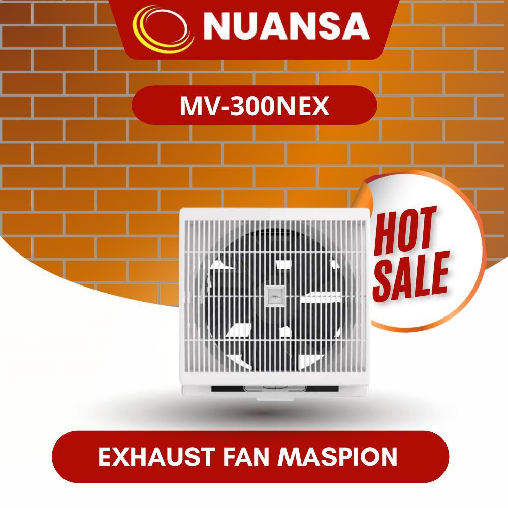 MASPION 12 inch Exhaust Fan Kipas Angin Hexos Tembok Dinding MV-300 NEX