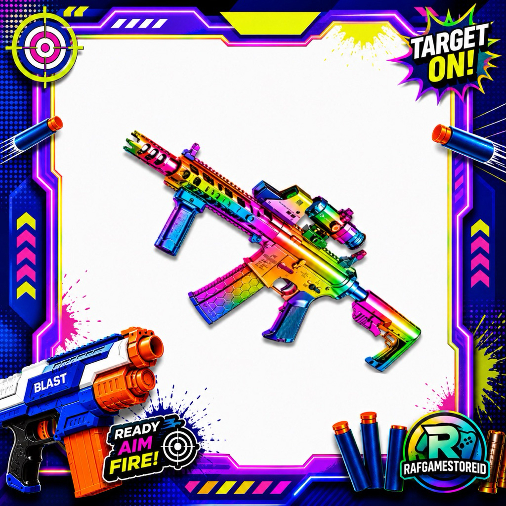 WEIHUI Mainan Anak Water Gel Blaster SR16 Viper SR 16 Tembakan Water Jelly Toys