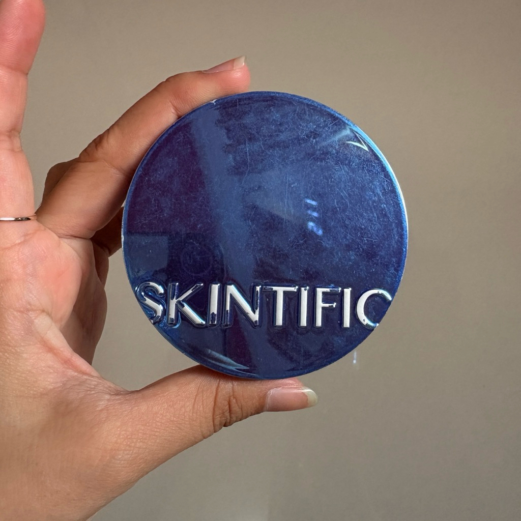 (preloved) CUSHION SKINTIFIC BIRU