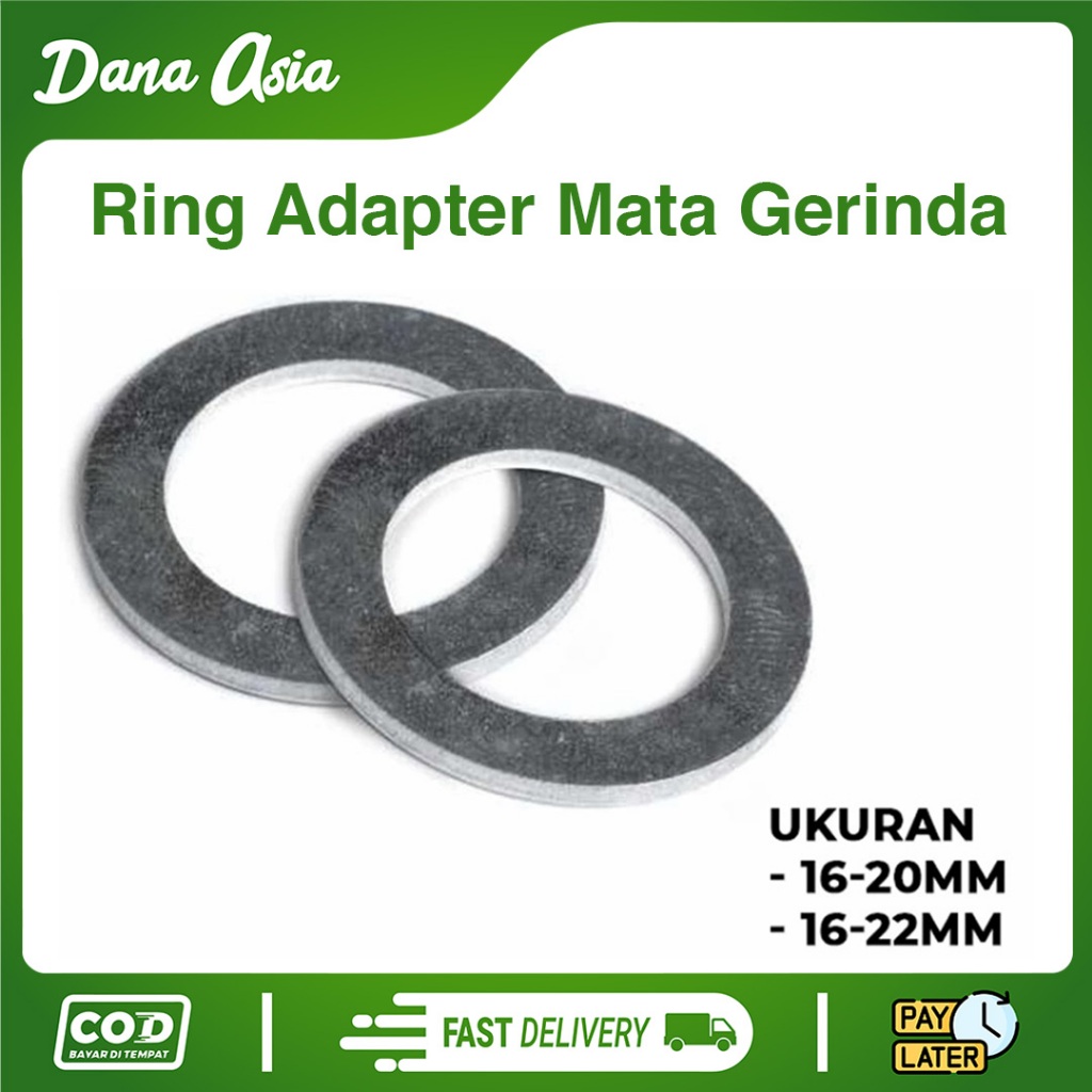 Ring 16mm konversi lubang 22mm batu potong 7inch / Mata gerinda 7inch