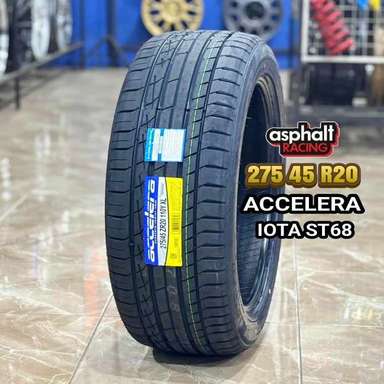 BAN MOBIL TUBLES UKURAN 275 45 R20 MEREK ACCELERA IOTA ST68 BAN MOBIL MURAH R20 275/45