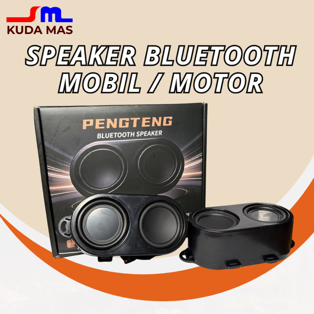 SPEAKER BLUETOOTH MOBIL MOTOR UNIVERSAL 12VOLT 30WATT