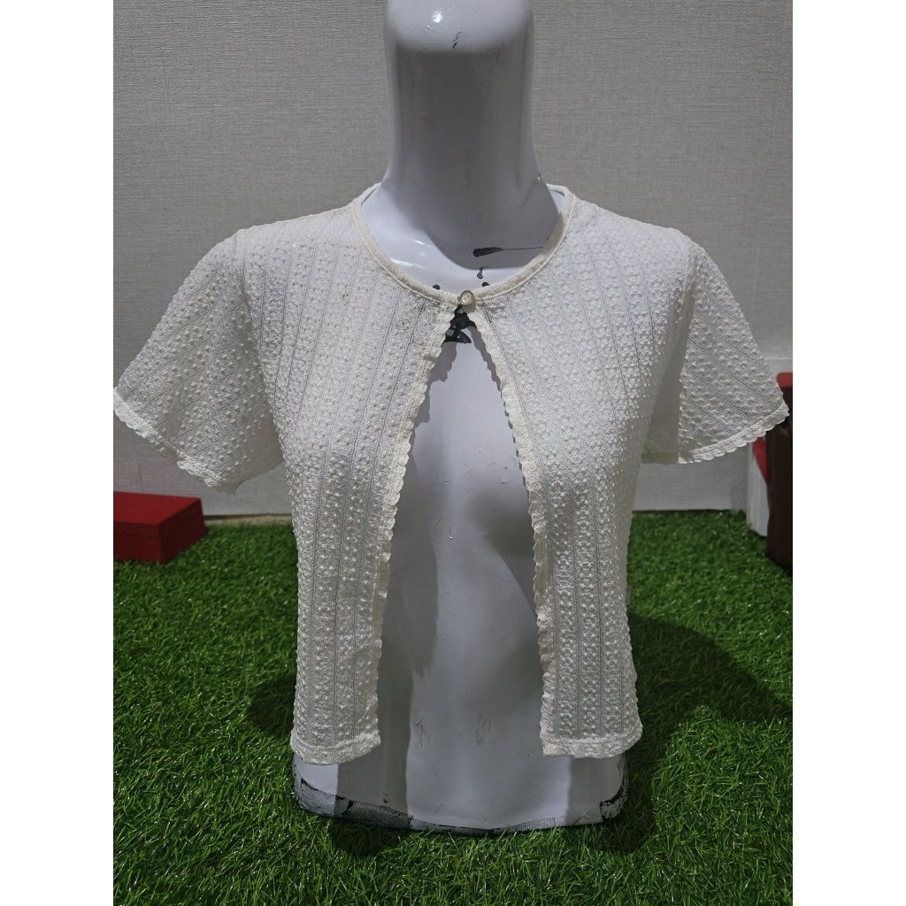 outer crop putih sz S