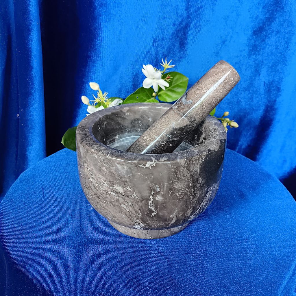 LUMPANG DAN ALU MARMER MARBLE