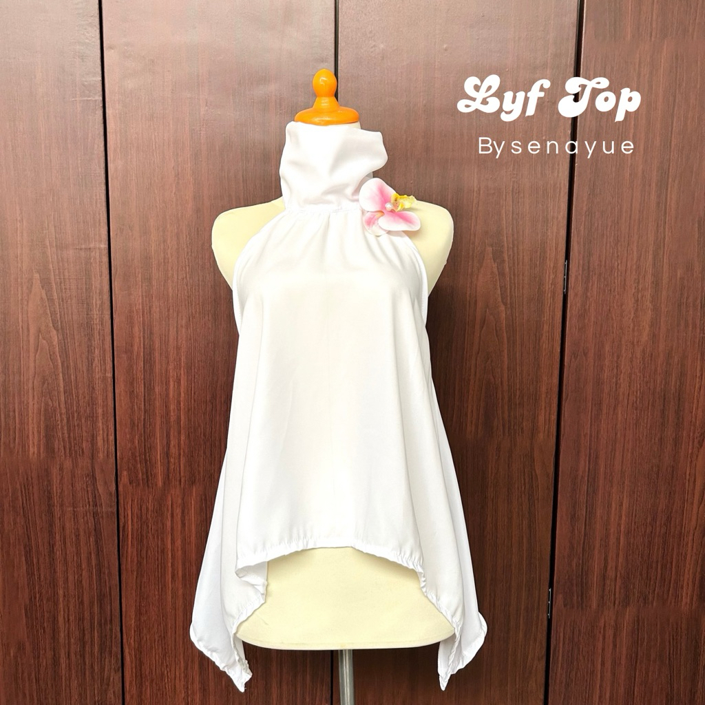 LYF Top by senayue | top halter | top halter neck | atasan wanita | top wanita | atasan jumbo