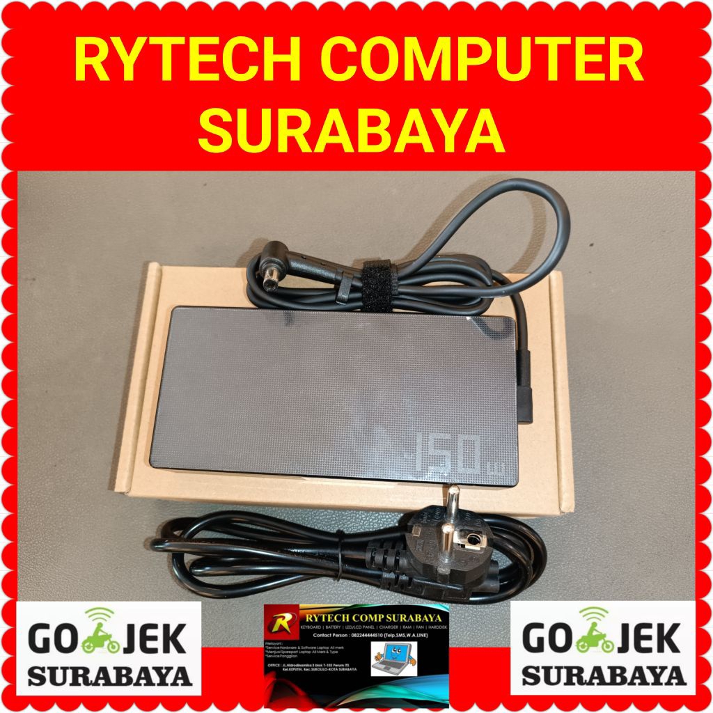 Original Adaptor Charger Asus Tuf FX506LI FX506LH FX506L FX506 20V 7.5A 150W