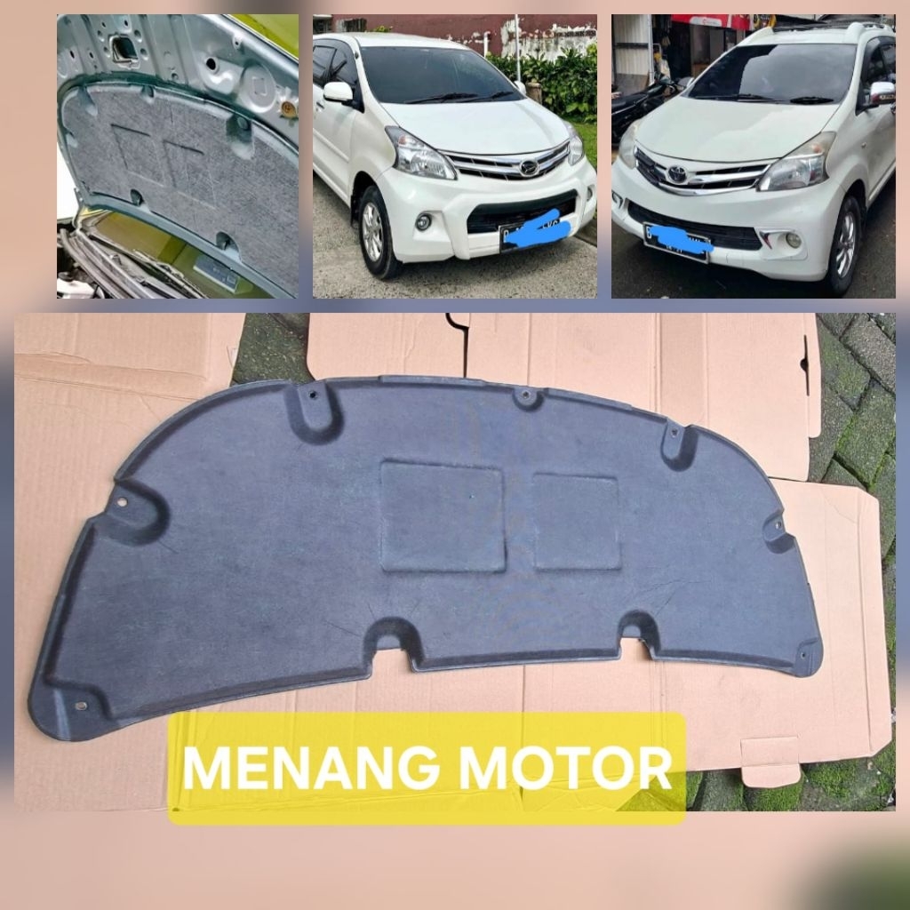 PEREDAM PANAS SUARA KAP MESIN AVANZA XENIA 2012 2013 2014  ORIGINAL