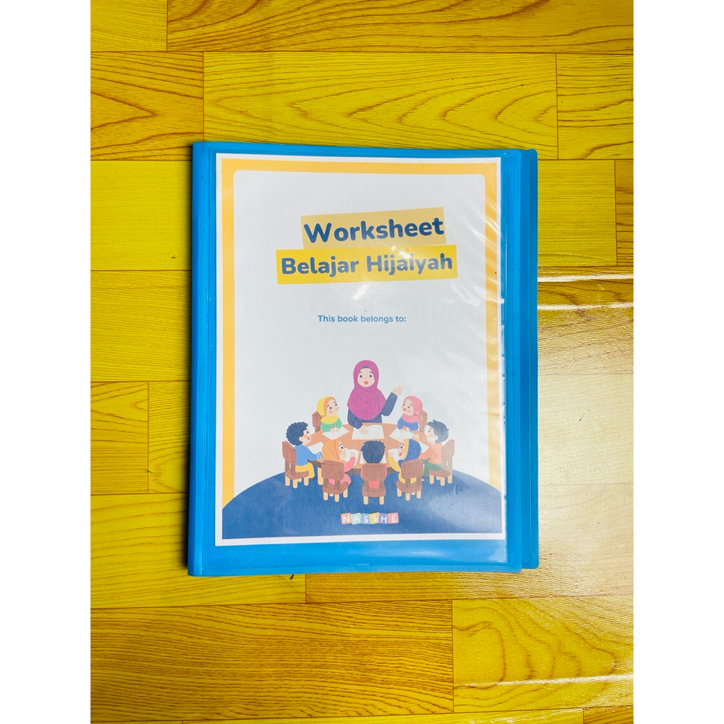 Buku worksheet anak + spidol PL