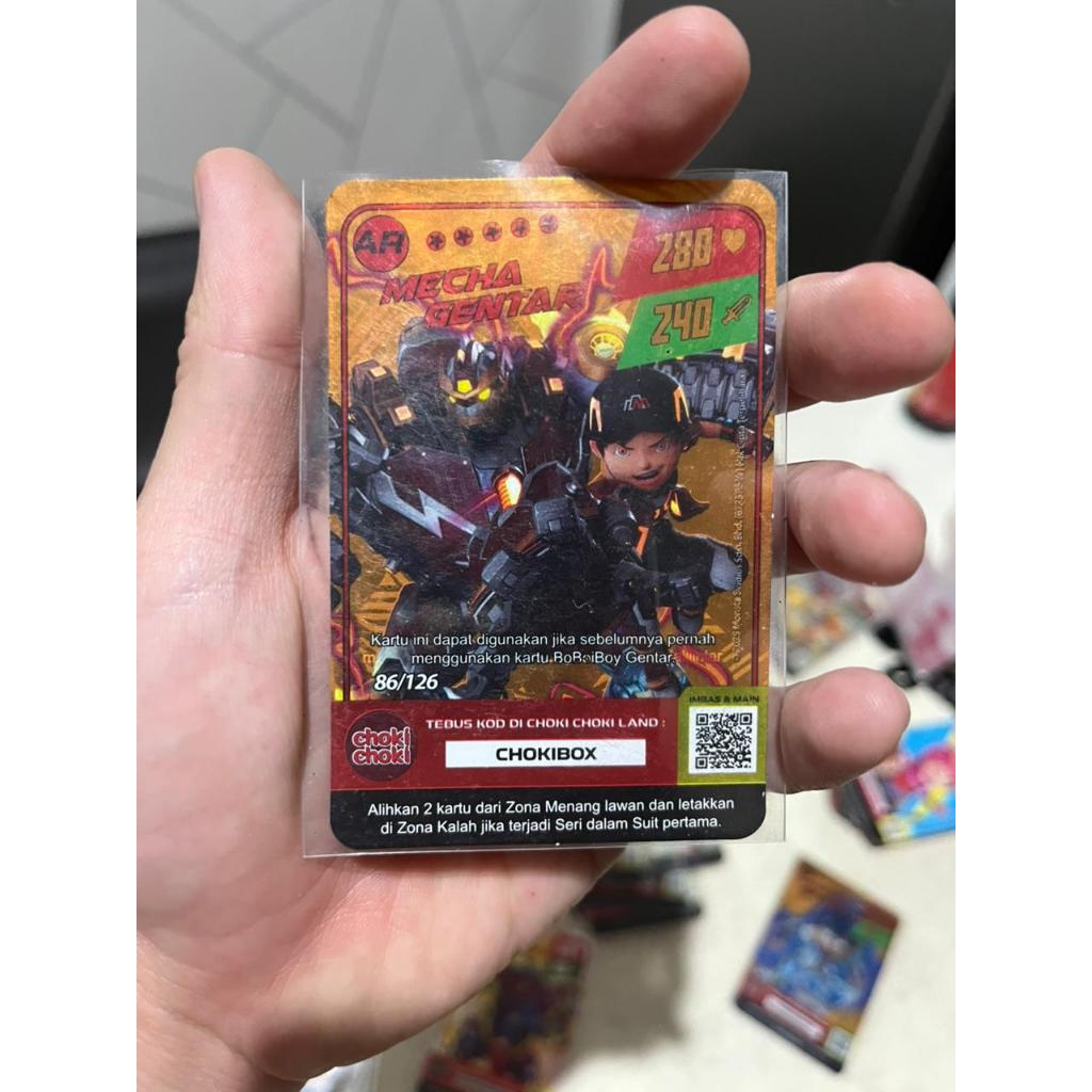 Kartu BoboiBoy Monsta Galaxy Kartu Choki-Choki x BoboiBoy HARGA TERTERA UNTUK SATUAN BACA DESKRIPSI
