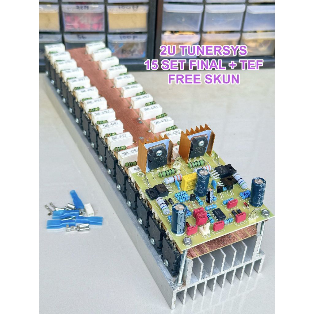 Socl 506 2U Tunersys siap pakai Transistor final Original
