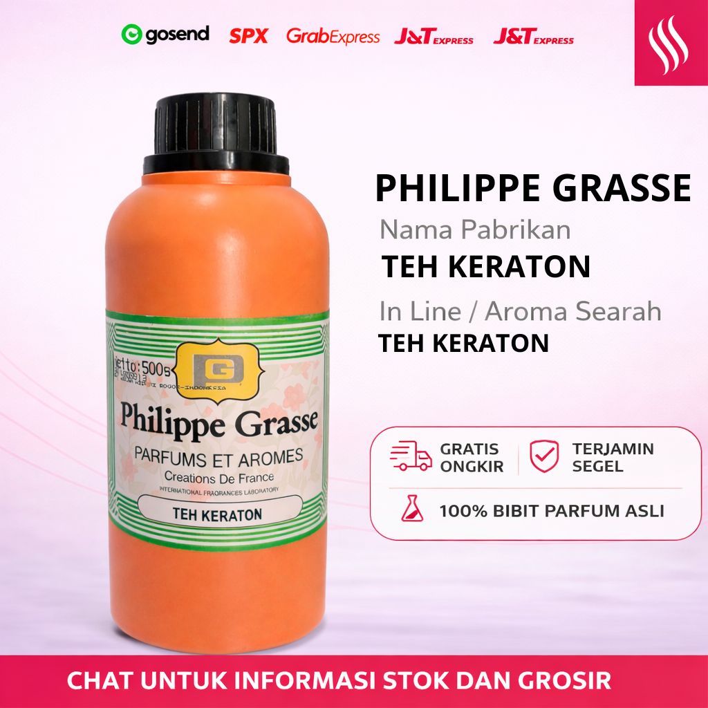 JUAL BIBIT PARFUM ASLI - PHILIPPE GRASSE - TEH KERATON - REPACK - SUMBARA PARFUM