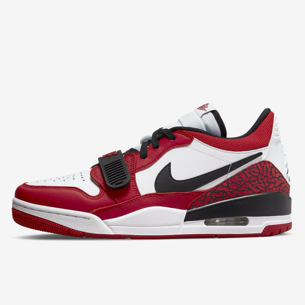 Air Jordan 312 Legacy Low Black Gym Red size 43 ORIGINAL BIB