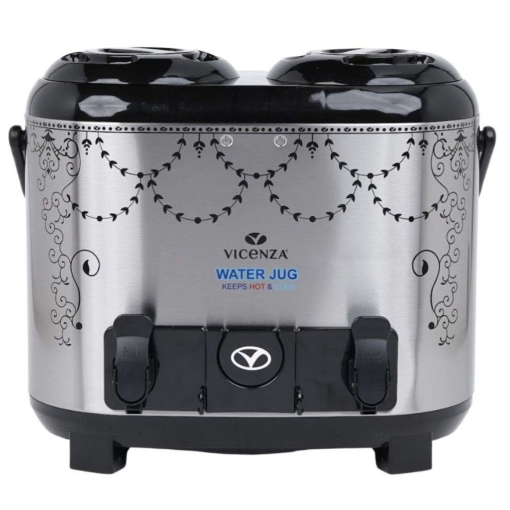 Water jug 12 Lt TWIN SERIES PADI merek VICENZA VM1202WJ, wadah saji minuman, insulasi terbaik jaga s