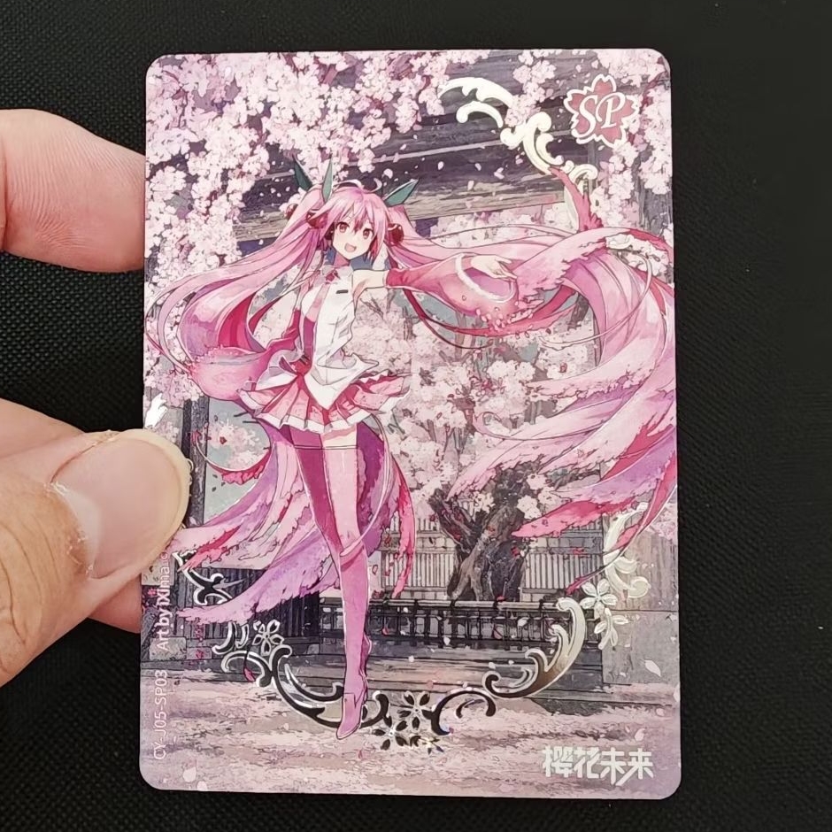 kartu kayou Hatsune miku SE pink