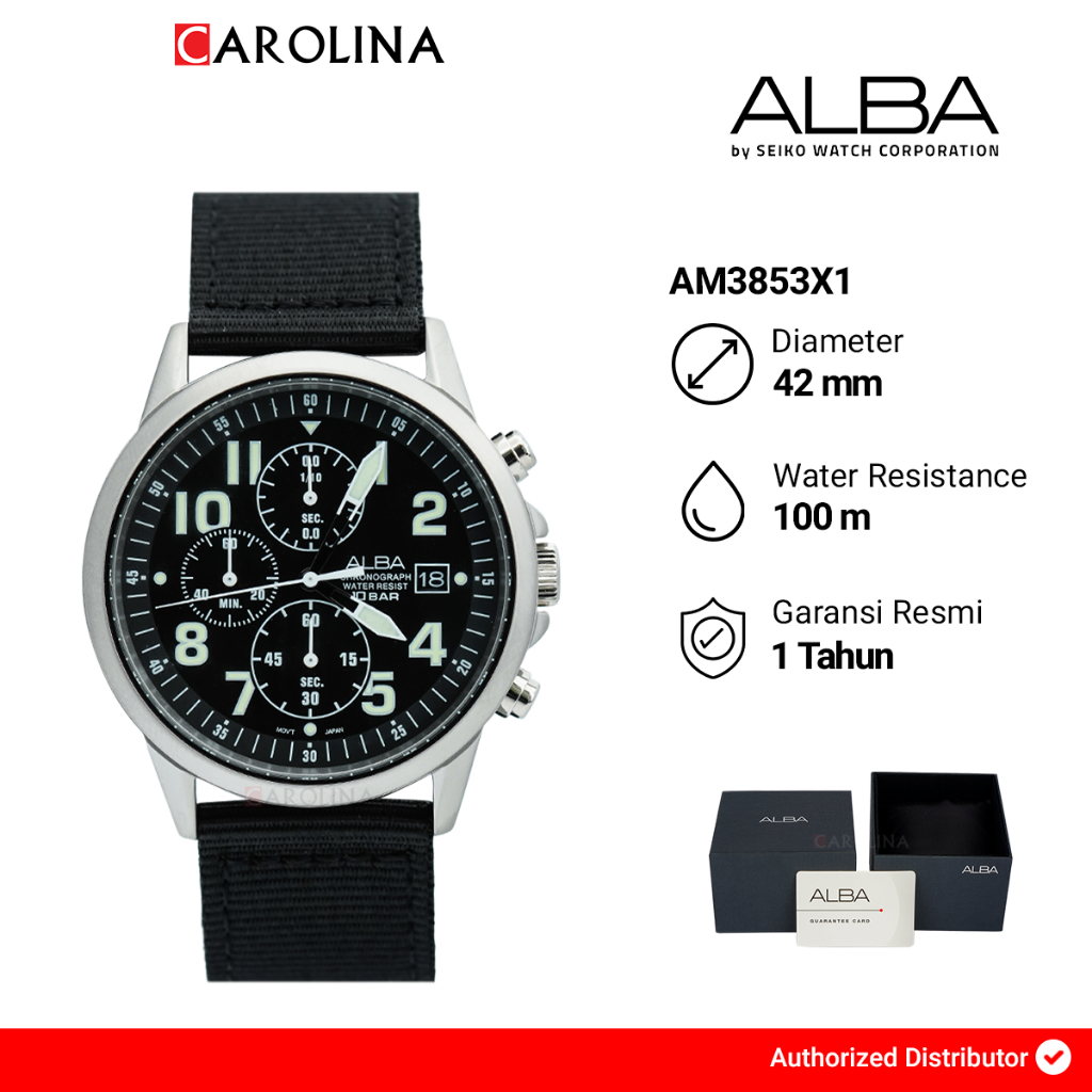 Jam Tangan ALBA AM3853X1 Pria