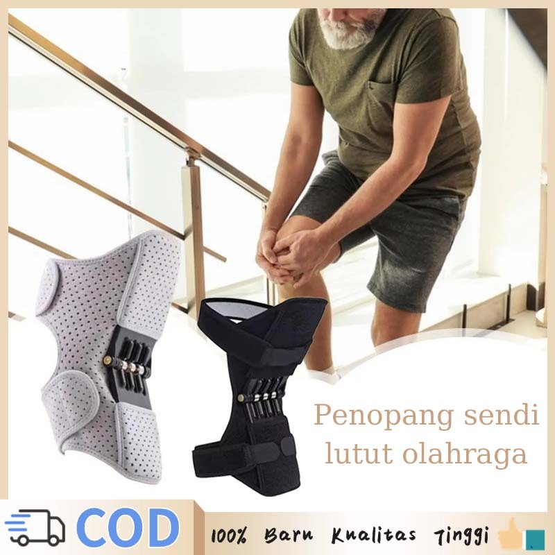 Pelindung Lutut Olahraga Knee Support Deker Penyangga Lutut Adjustable Pelindung Lutut Cedera Lutut 