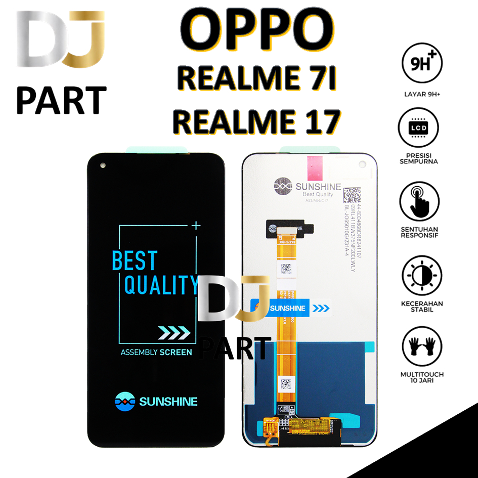 LCD TOUCHSCREEN REALME 7I / REALME C17 ORIGINAL 100% FULLSET