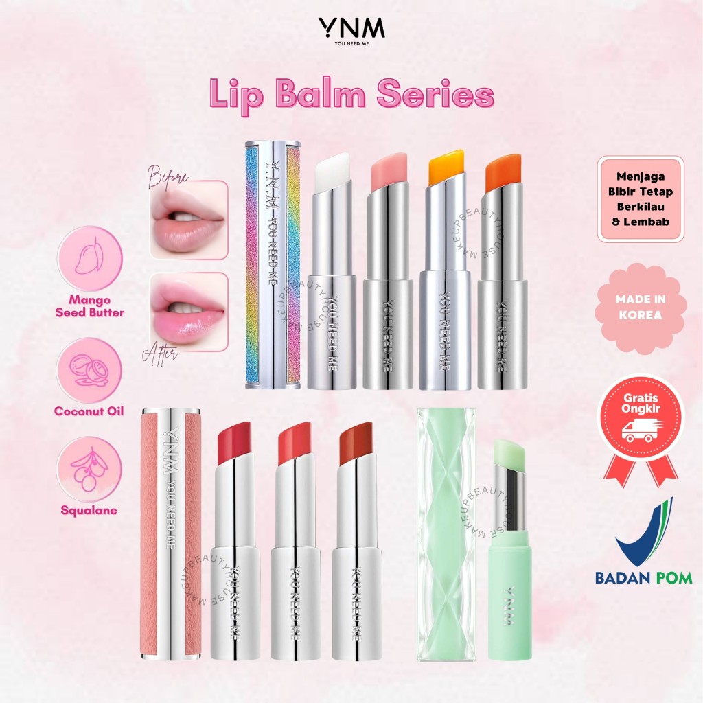 YNM You Need Me Honey Lip Balm | Candy Pop Glow Melting Balm