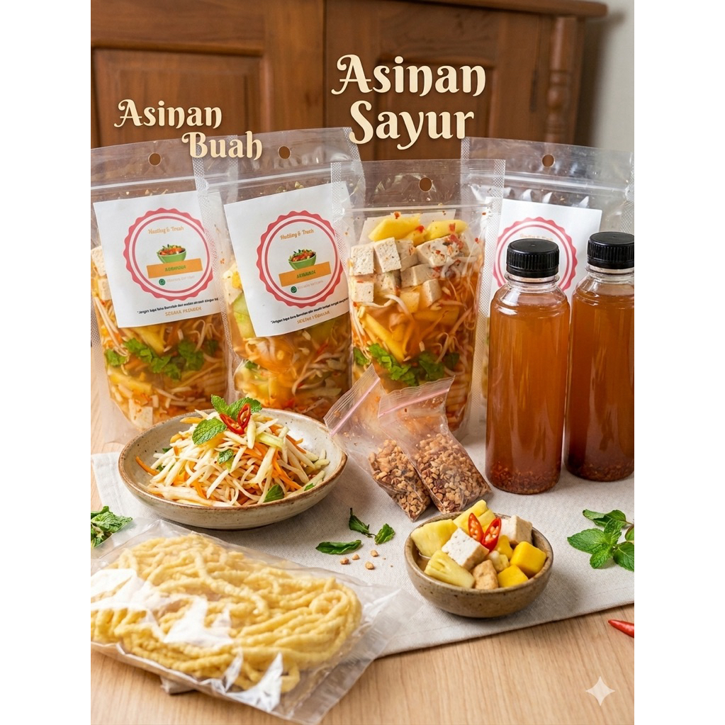 ASINAN SAYUR DAN ASINAN BUAH BOGOR KUAH SEGAR