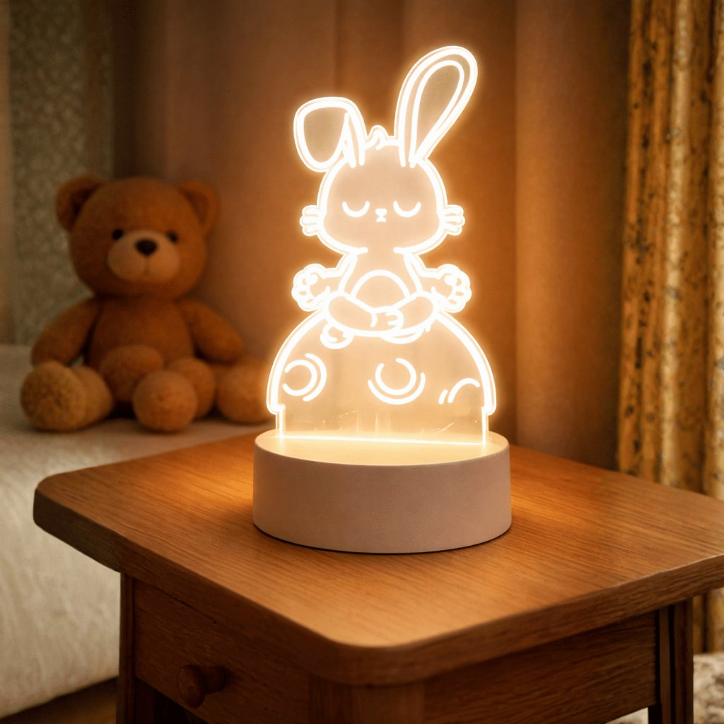 Lampu Tidur Hiasan Dinding Aesthetic Barang Lucu Led Motif Kamar Anak