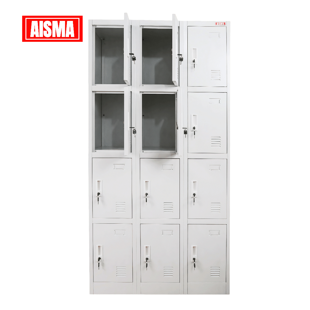 AISMA Loker 12 pintu - Loker Sekolah Loker Karyawan