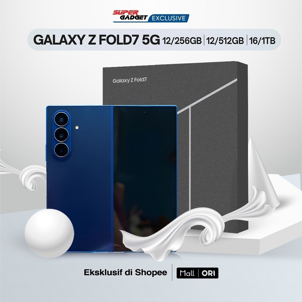 Samsung Galaxy Z Fold 7 12/256 12/512 16GB/1TB Fold7 Smartphone AI Hp Lipat Tipis