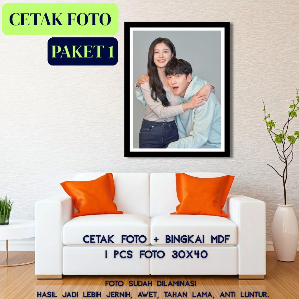 Cetak foto mdf custom ukuran