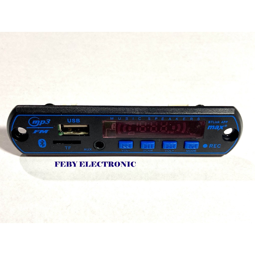 Modul KIT MP3 USB Bluetooth + REC MAX Original