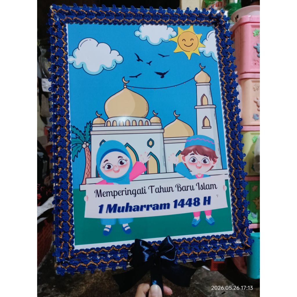 Poster pawai pamflet tahun baru islam 1Muharram request tema apa aja