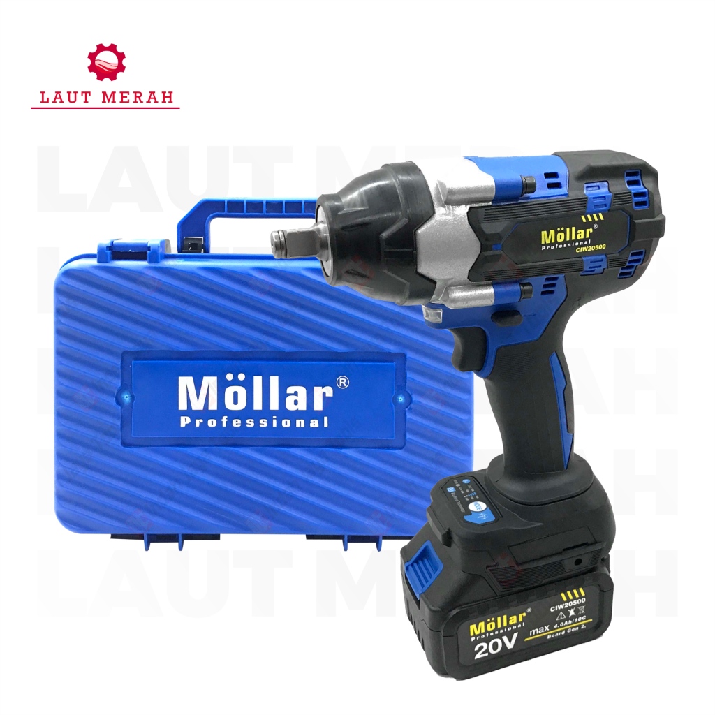 CORDLESS IMPACT WRENCH CIW20500 BUKA BAUT MOBIL 500NM MOLLAR
