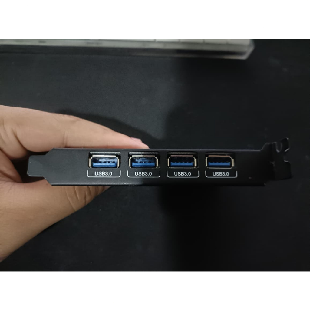 PCIe USB 3.0 Expansion Card 4 Port | Tambahan USB 3.0 High Speed untuk PC (Second)