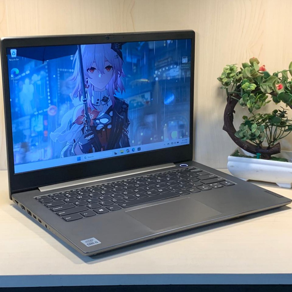 Lenovo Thinkbook 14 IIL Core I5-1035G1 GEN 10 RAM 16GB Laptop Premium Second Murah