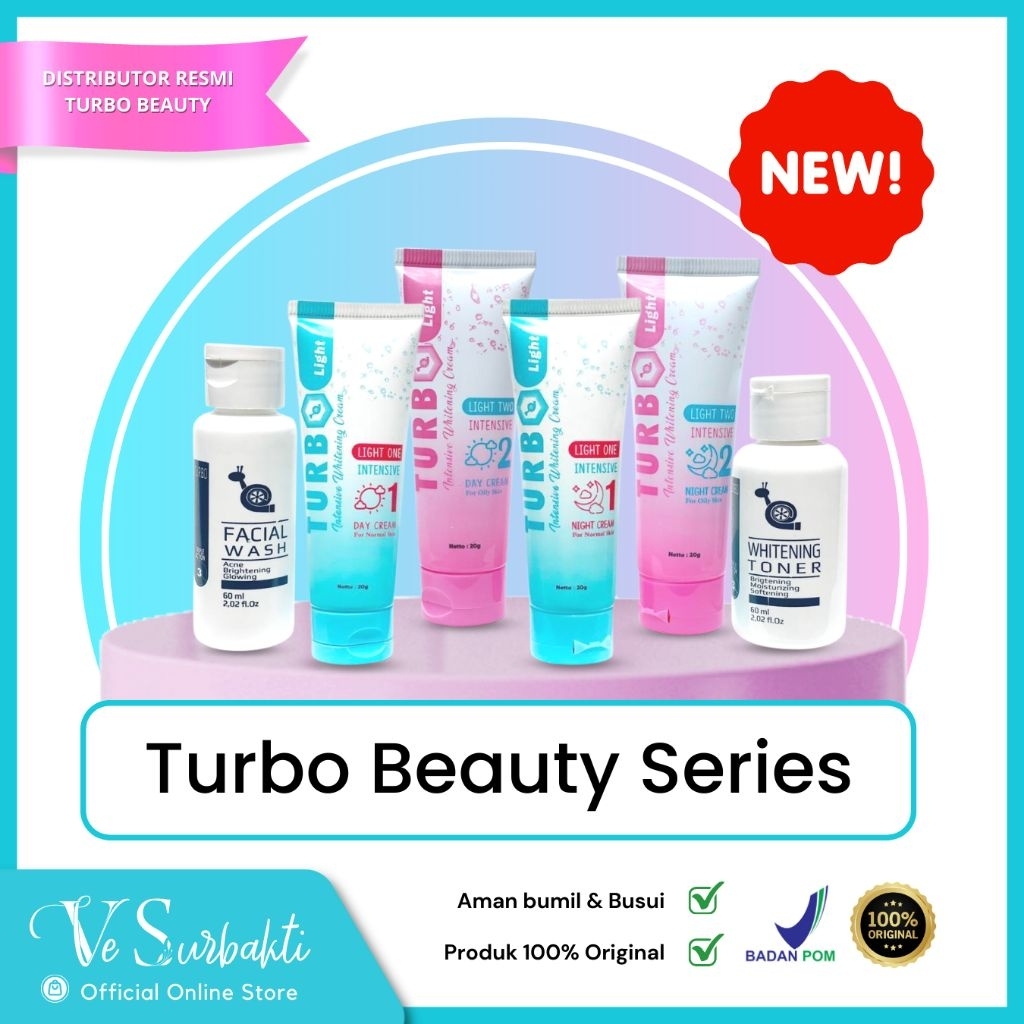 Eceran Turbo Light beauty New BPOM ORIGINAL turbo cream
