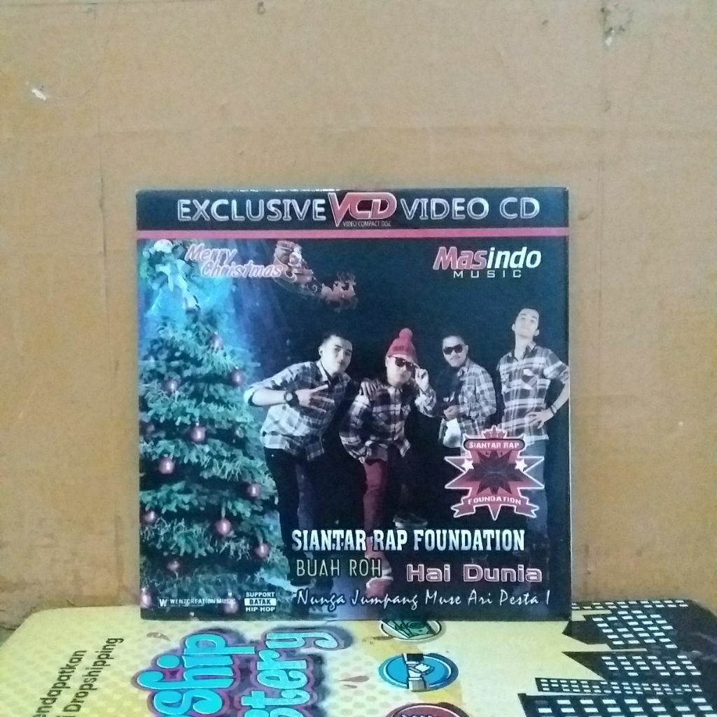 VCD ORIGINAL MERRY CHRISTMAS SIANTAR RAP FOUNDATION