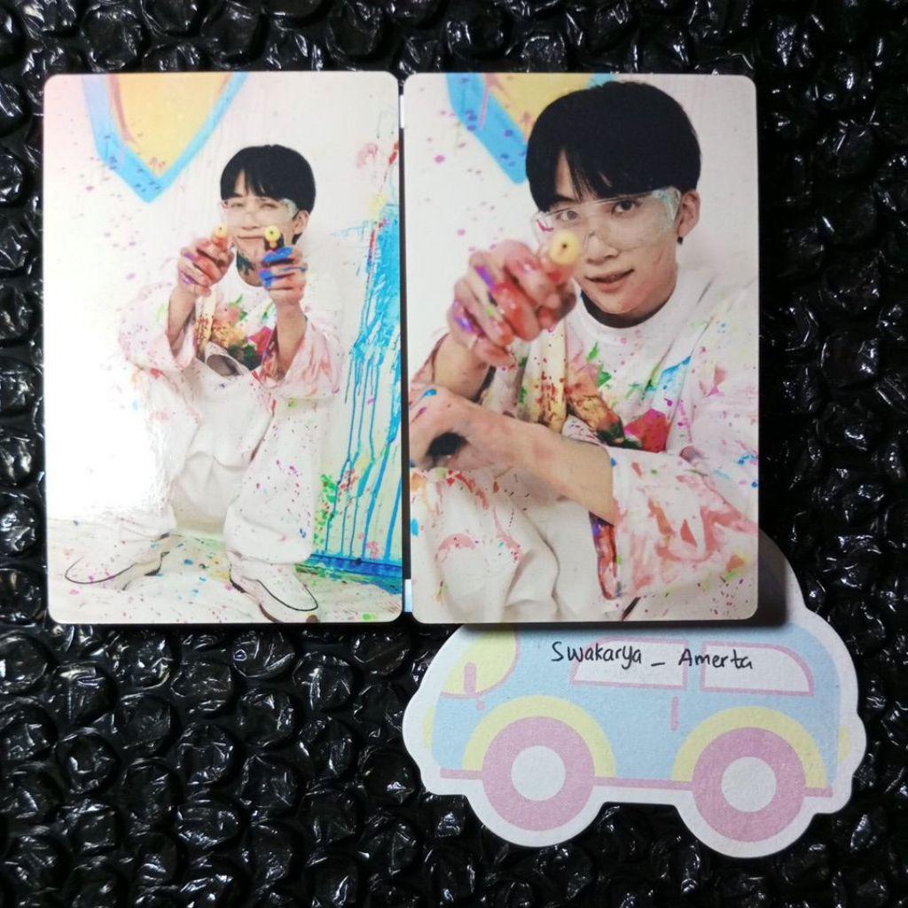 [OFFICIAL, TOLONG BACA DESKRIPSI] PC Photocard Seventeen FTS carver - Jeonghan (dapat 2 pcs)