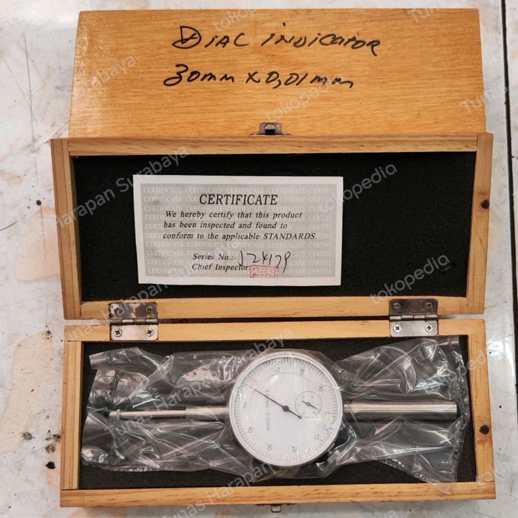 Dial Indicator Shock-Proof 30X0.01mm