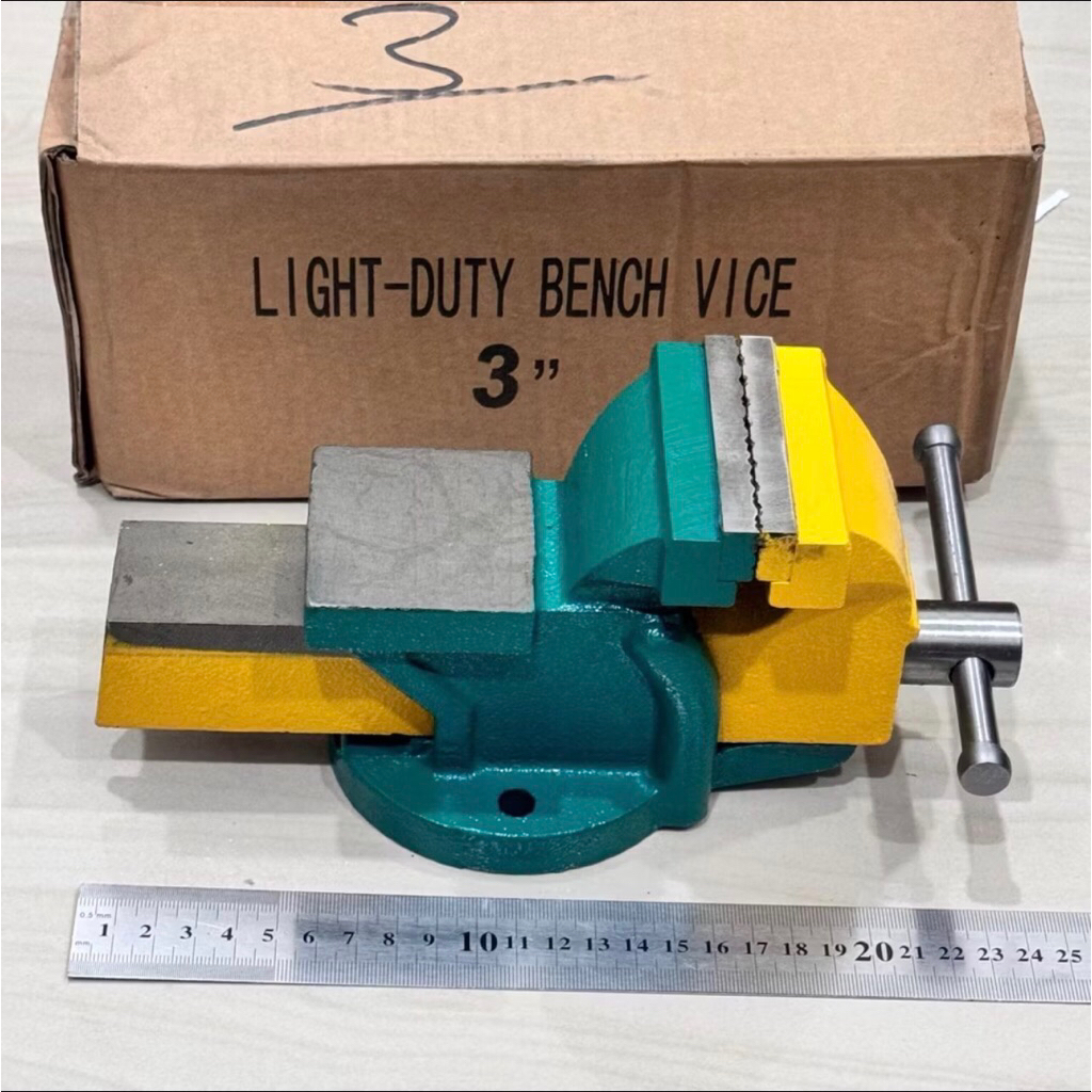 BAIS MEJA 3” inci RUSH catok paron ragum bench vice 3 inchi bais besi jepit penjepit