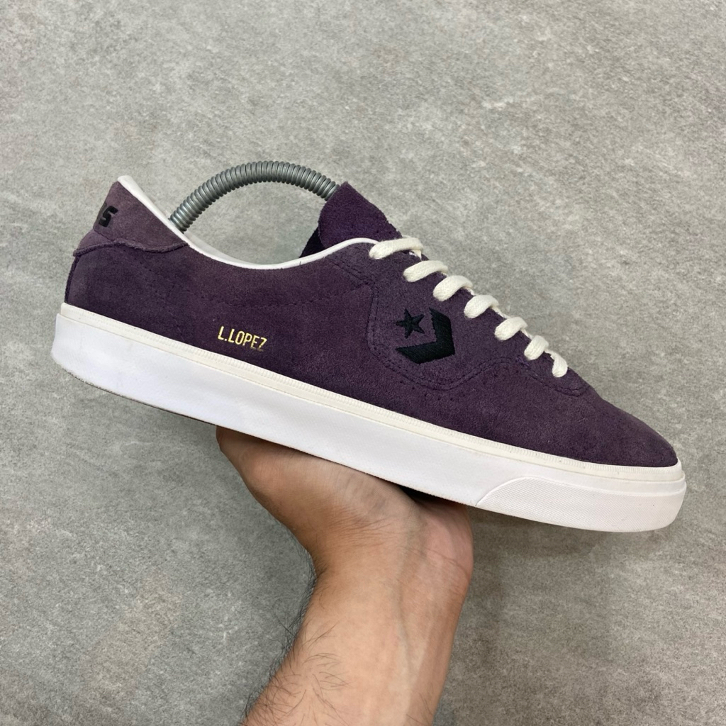[Size 42.5] Converse One Star Louie Lopez Pro Grand Purple (166010C) Second Original Kondisi Mulus N