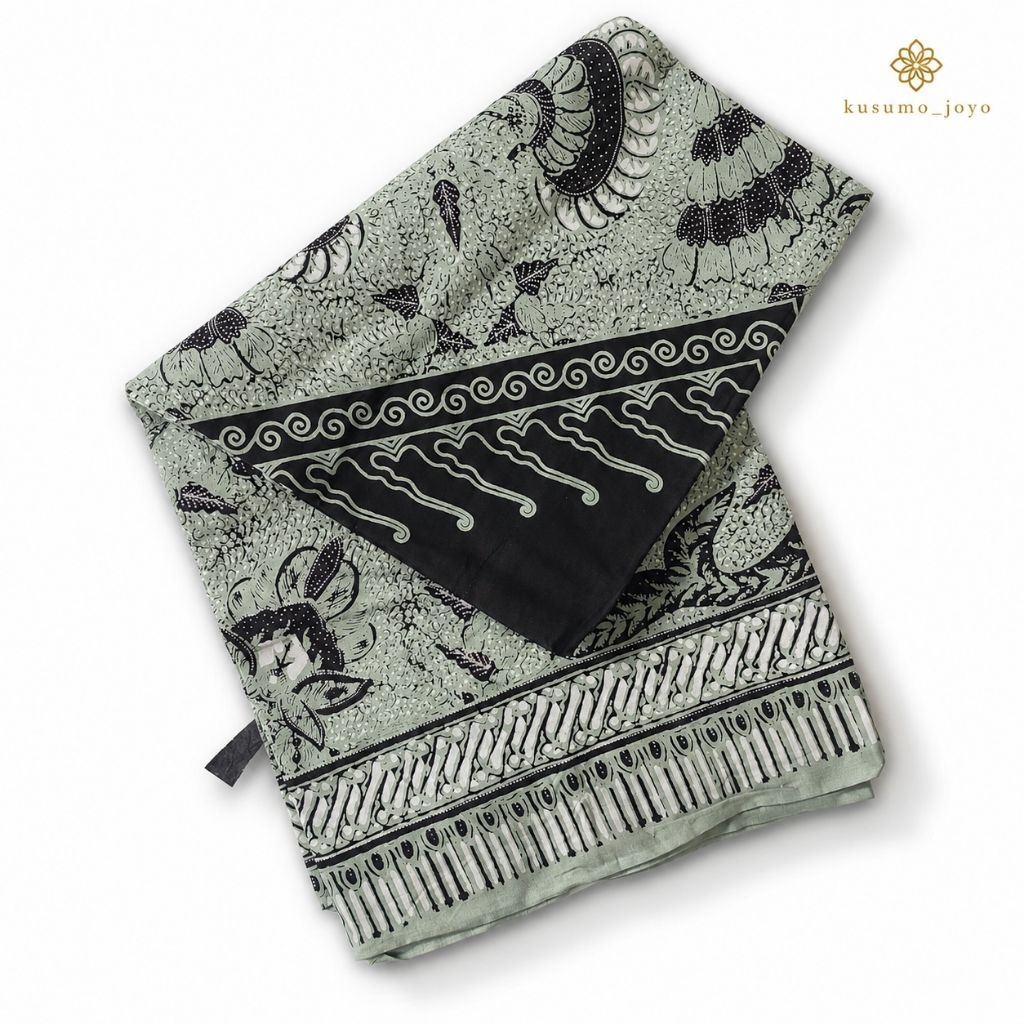 Udeng Jawa Batik Semi Tulis Sage Series 01-05 Katun Premium 100x100 Ikat Kepala Adat Jawa Bali