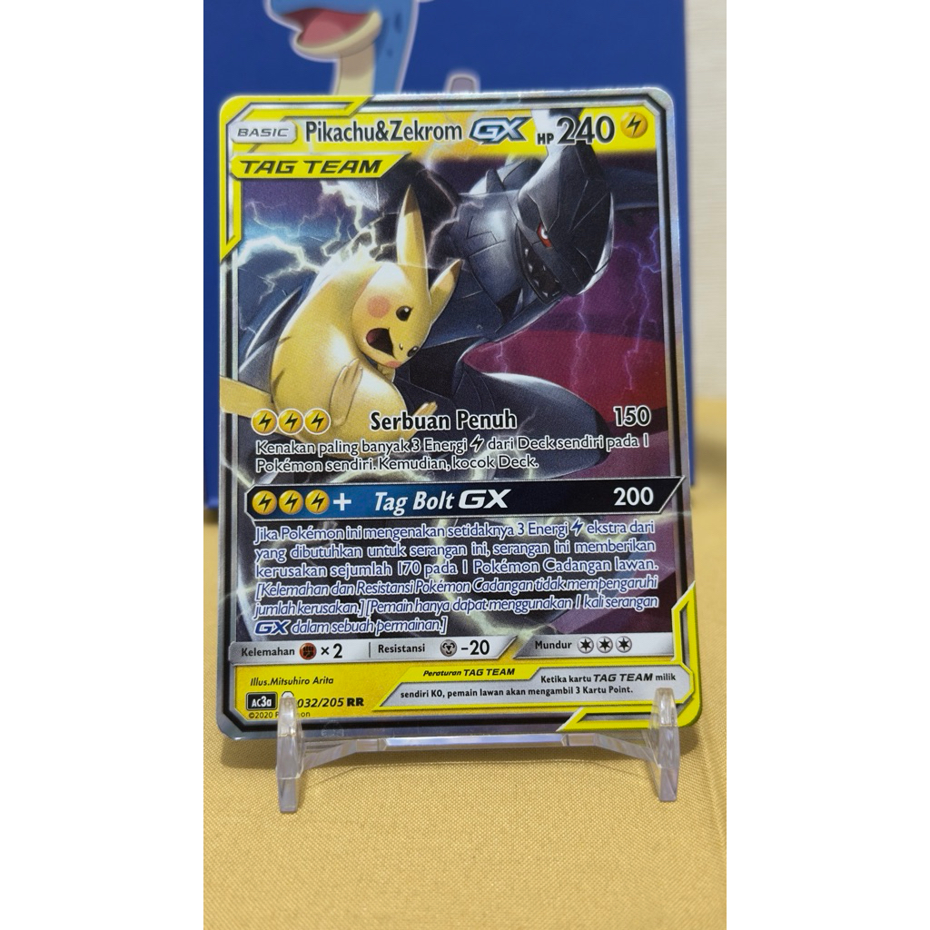 Pikachu & Zekrom Tag team GX (ID)