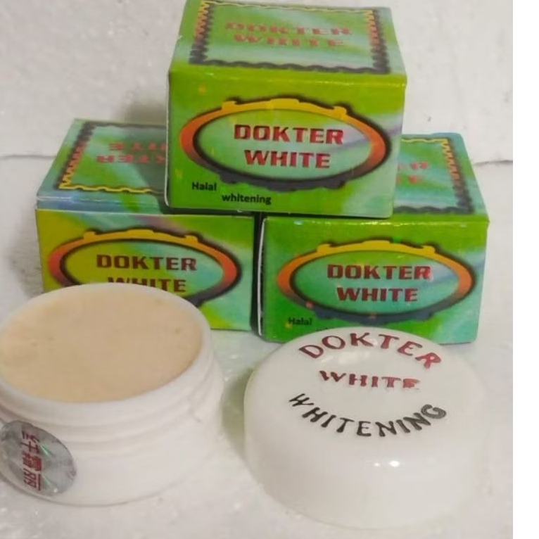 dokter white Cream wajah-mencerahkan menghilangkan jerawat menghaluskan kulit Cream dokter white whi