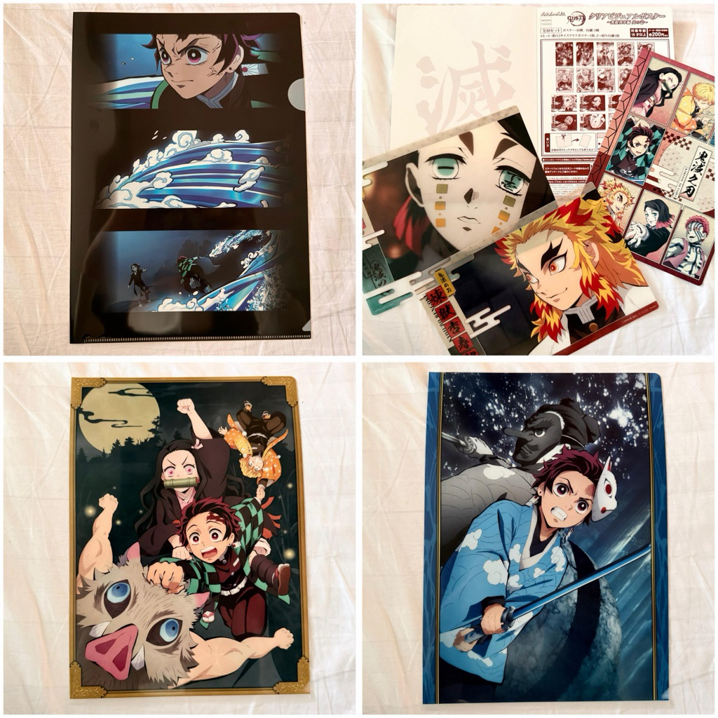 [ORIGINAL] Demon Slayer Clear File and Clear Poster - Anime