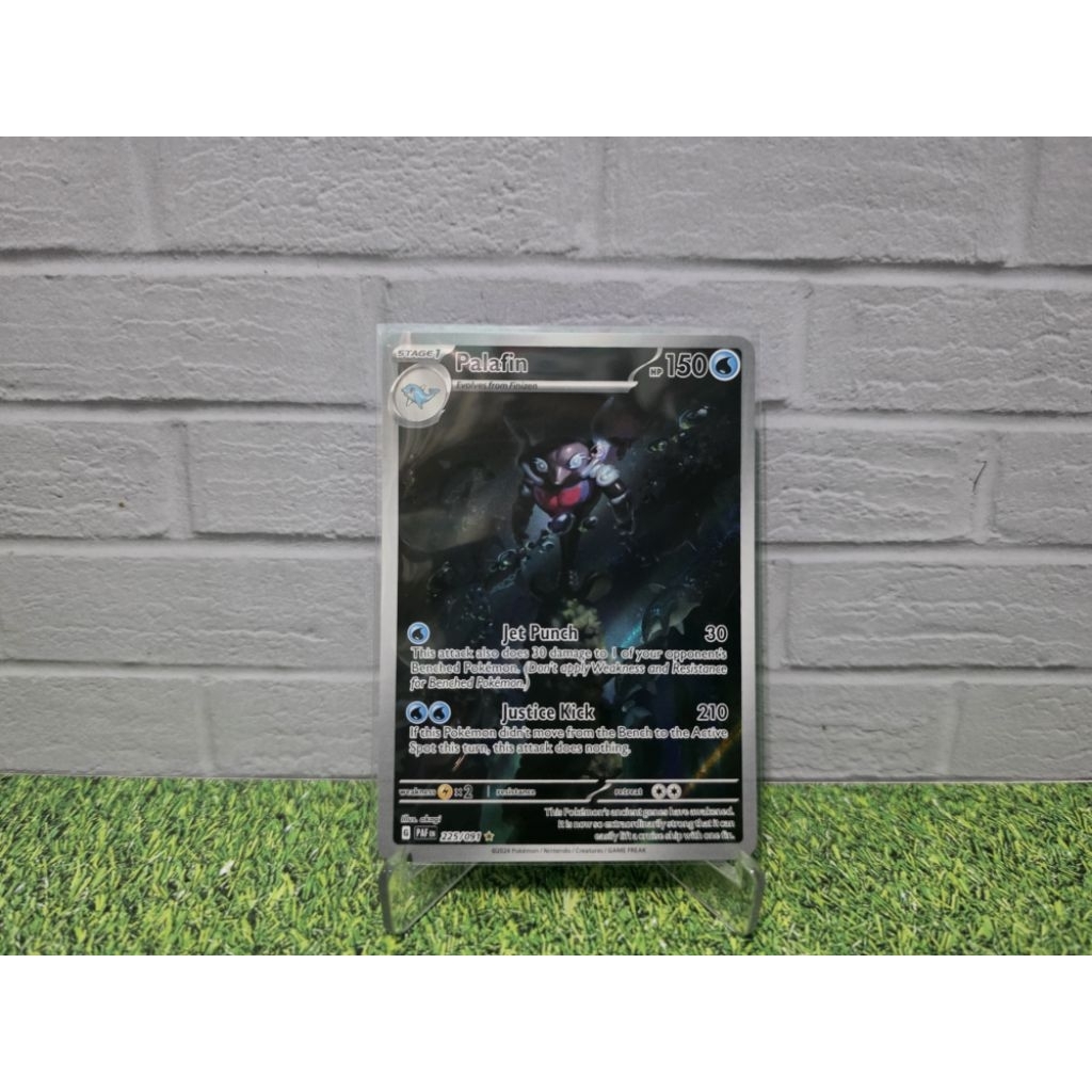 Palafin 225/091 Illustration Rare Paldean Fates