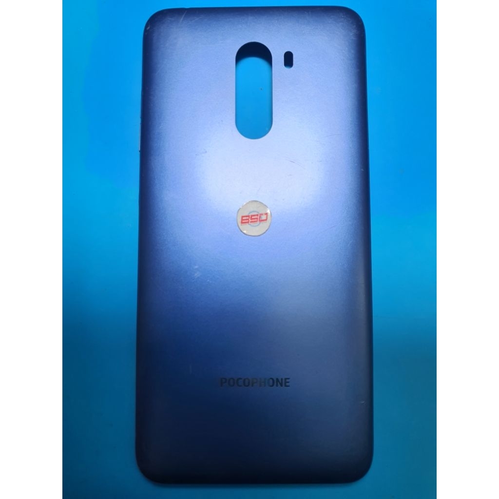 Bukan Handphone! Part Backdoor Backcover Tutup Belakang Pocophone Poco F1 Original Copotan