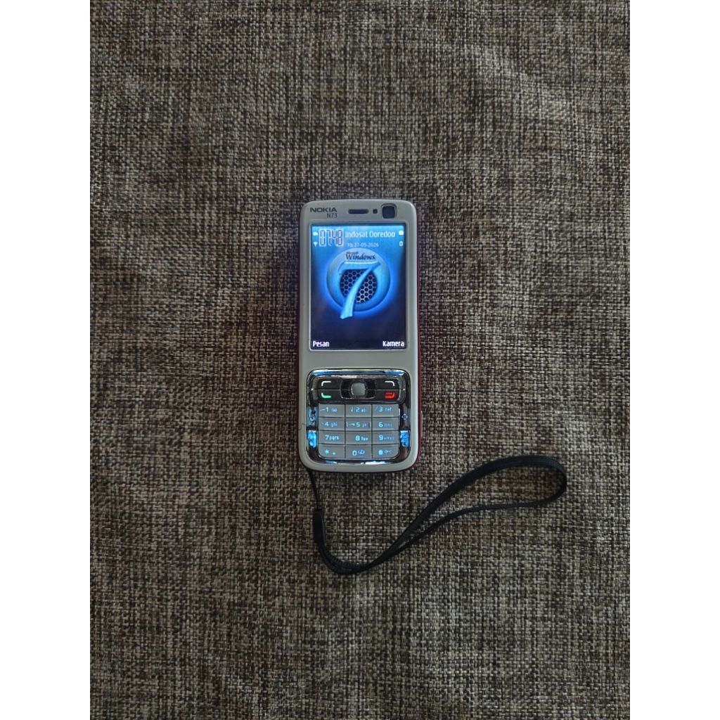 Nokia N73 merah putih original