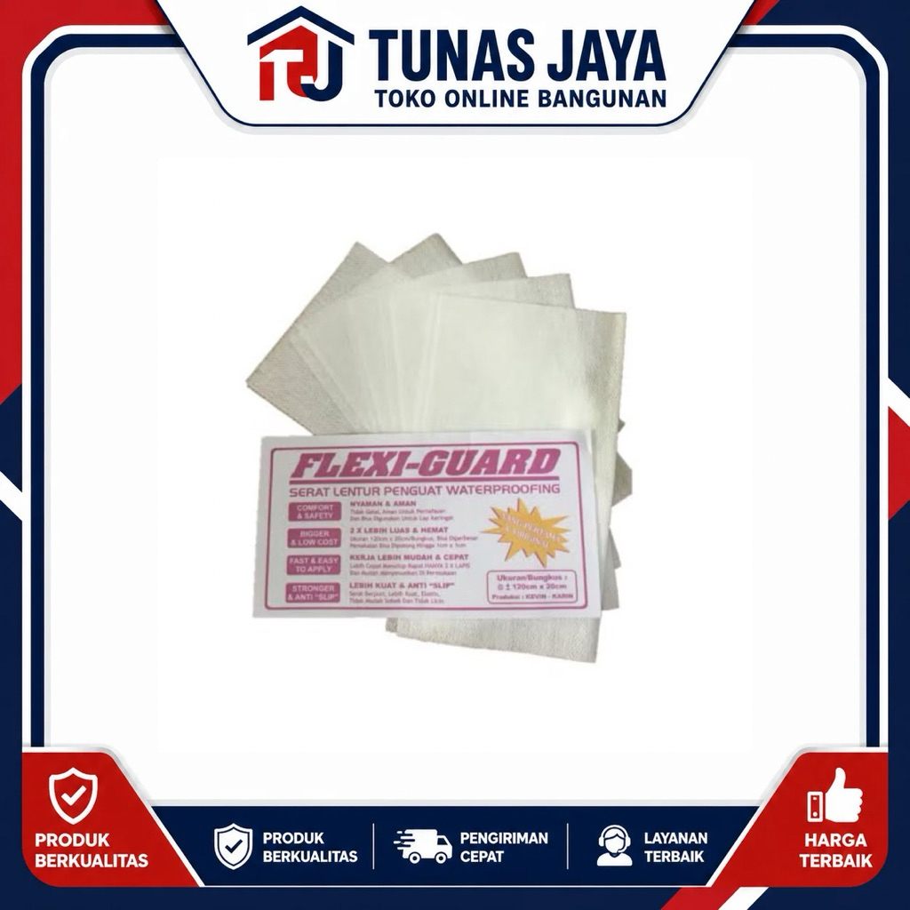 serat flexi guard anti bocor 120 x 20 cm