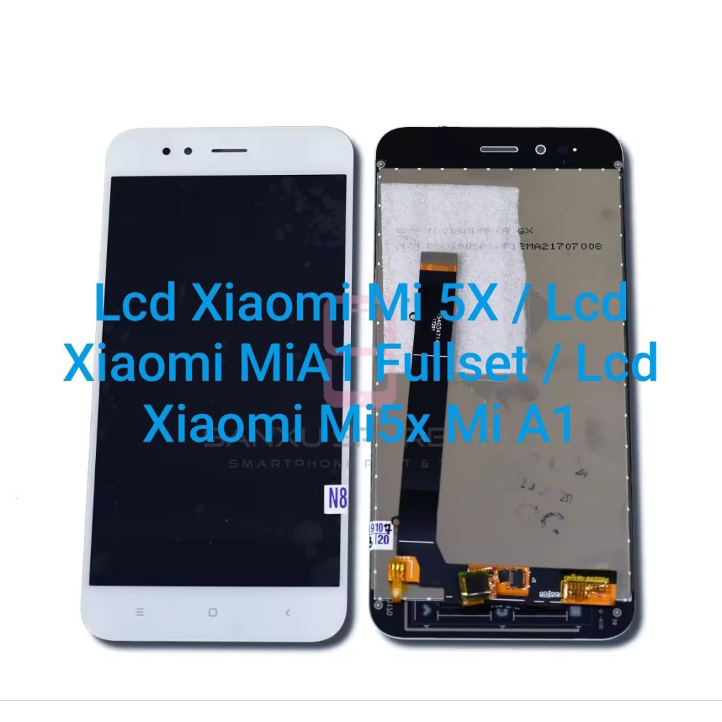 Lcd Xiaomi Mi 5X / Lcd Xiaomi MiA1 Fullset / Lcd Xiaomi Mi5x Mi A1 HITAM